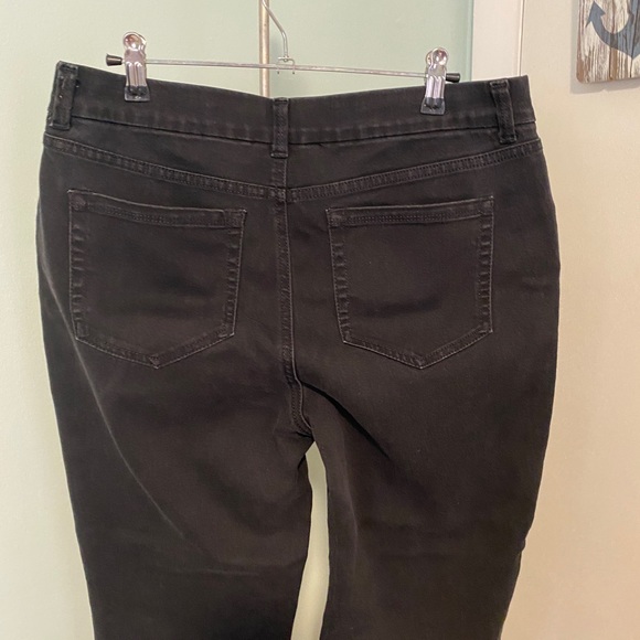 Charter Club black jeans. Size 10 - Picture 2 of 5